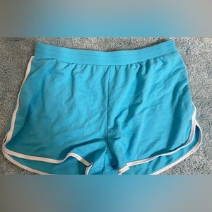 Blue shorts
